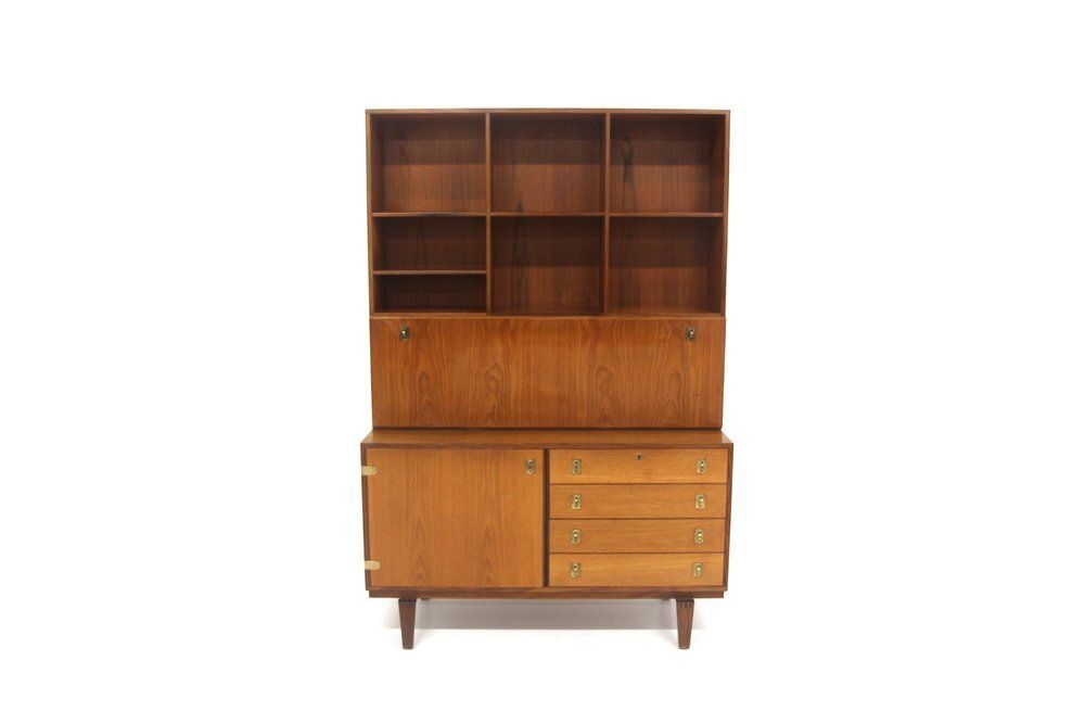 Scandinavian Teak Secretaire By Peter Løvig Nielsen, Sweden, 1960