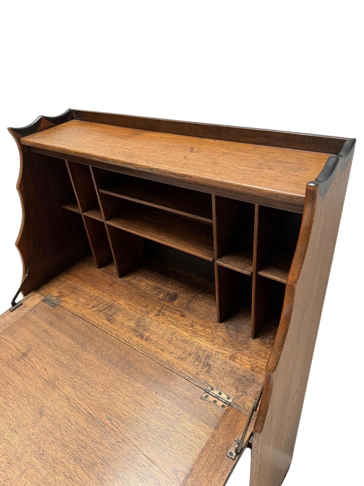 Art Deco Amsterdamse School Drop Leaf Desk By Willem Penaat For Metz & Co. photo Furniture