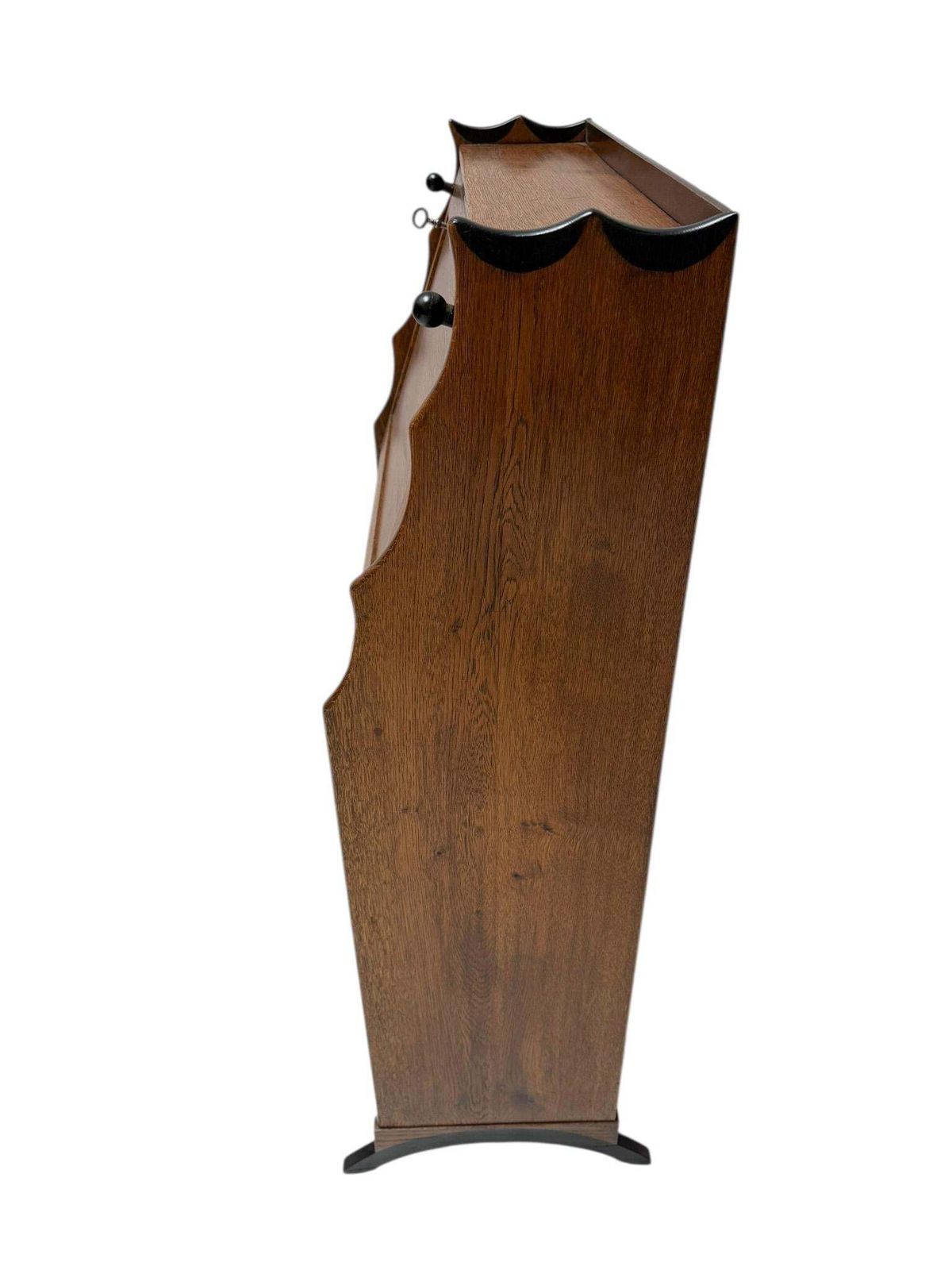photo furniture Art Deco Amsterdamse School Drop Leaf Desk By Willem Penaat For Metz & Co.