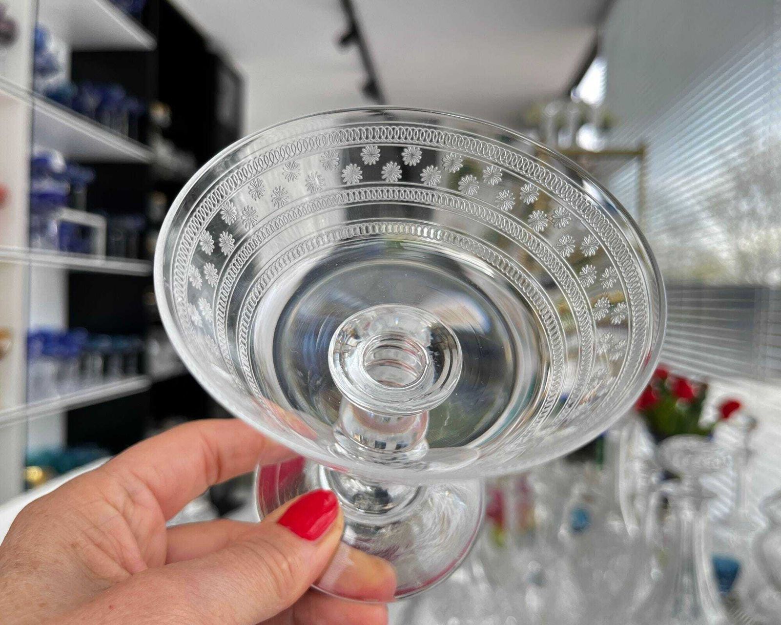 Baccarat Champagne Coupes | Hand Bowl Glass | 6pcs photo 540.0