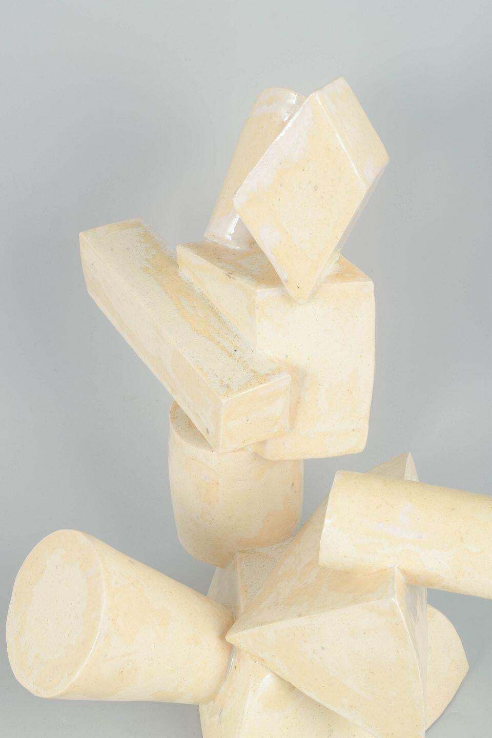 Christina Muff, Contemporary Danish Artist. Monumental Sculpture In Stoneware. photo furniture