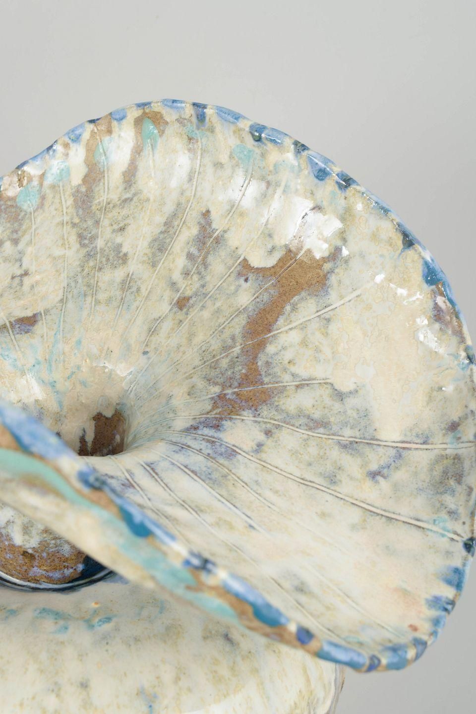 Christina Muff, Contemporary Danish Ceramic Artist. Very Large Ceramic Vessel. photo Home Decor