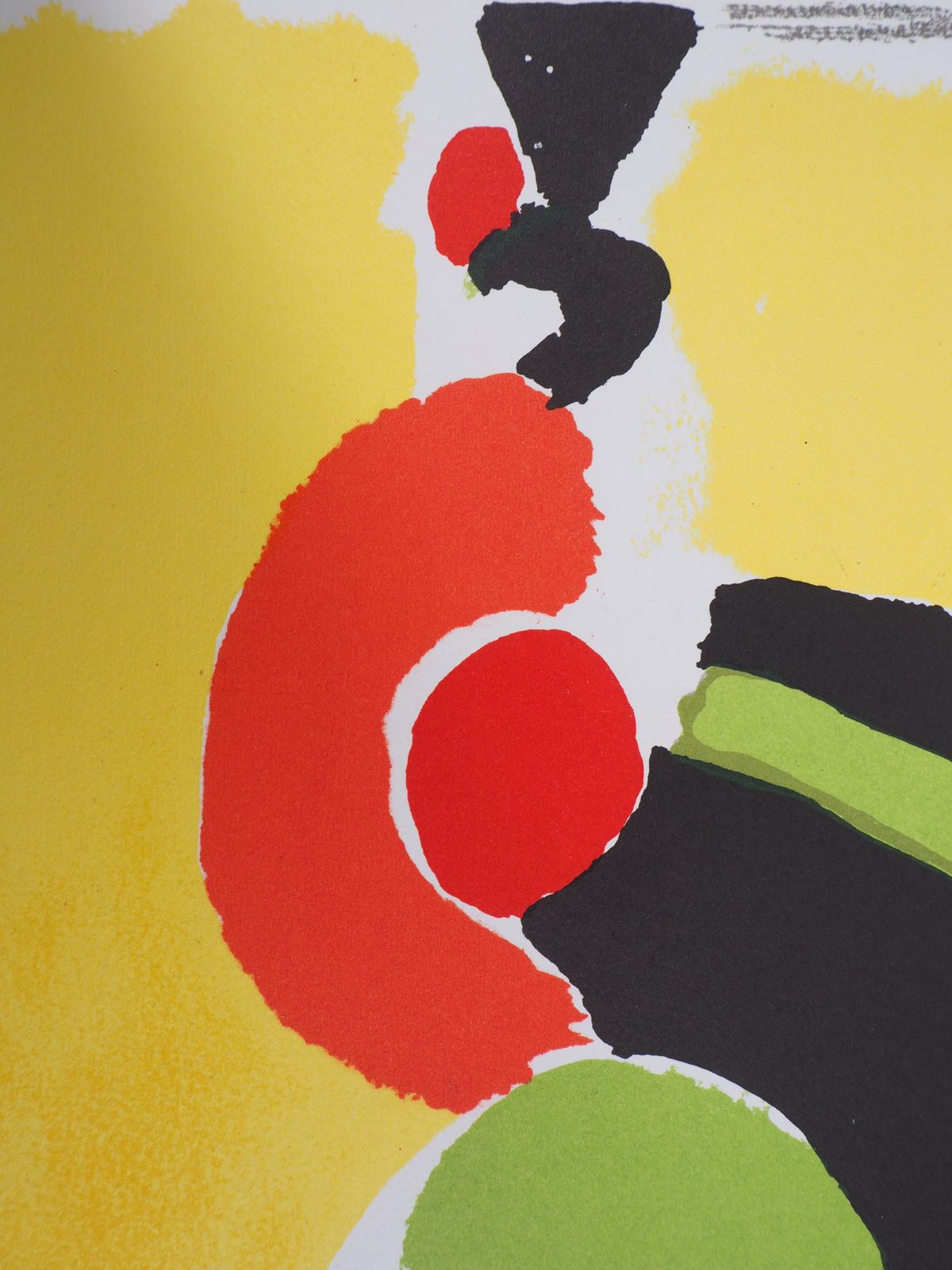 Sonia Delaunayflamenco : Spanish Dancer   Original Lithograph (Mourlot 1972)1972 photo for sale