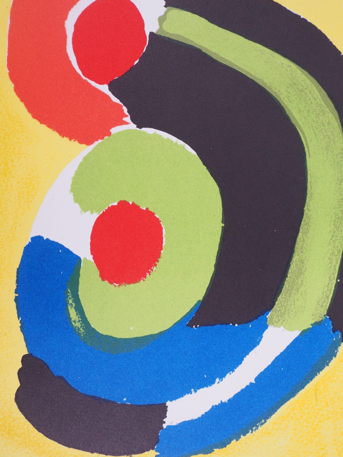 Sonia Delaunayflamenco : Spanish Dancer   Original Lithograph (Mourlot 1972)1972 photo Art
