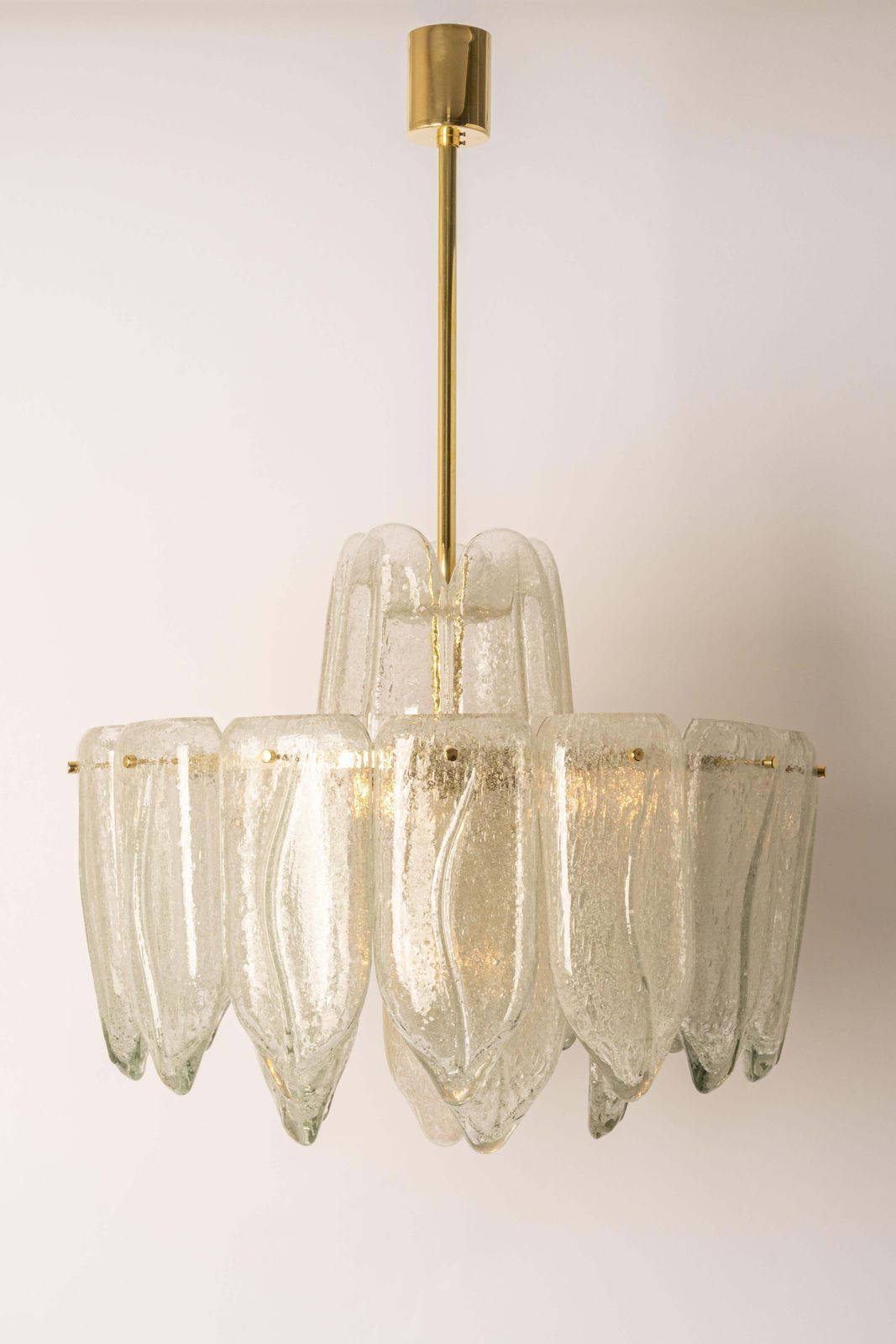 photo buy Stunning Murano Glass Chandelier By Doria, Germany, 1960s