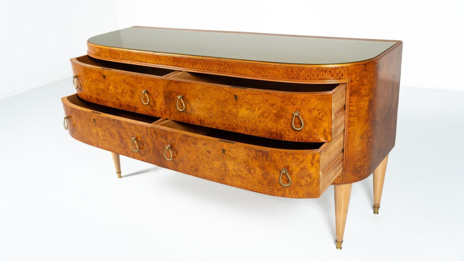 6033.0 Mid Century Chest Of Drawers Attributed To Paolo Buffa, Italy, 1950s photo
