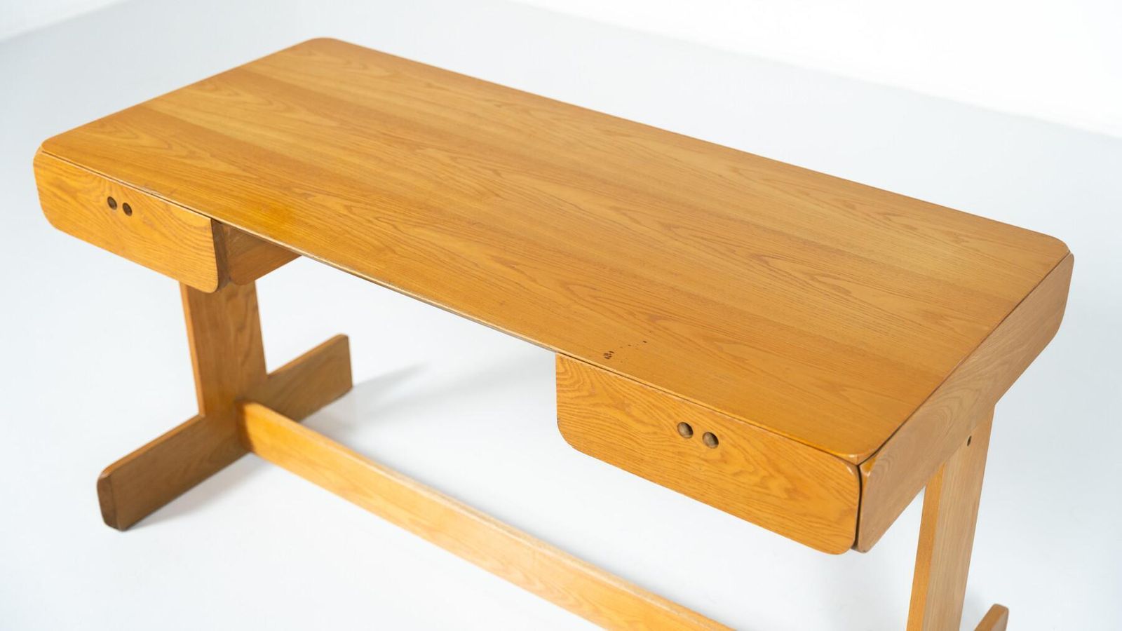 Mid Century Modern Desk And Chair By Derk Jan De Vries, Domus, 1960s photo Furniture
