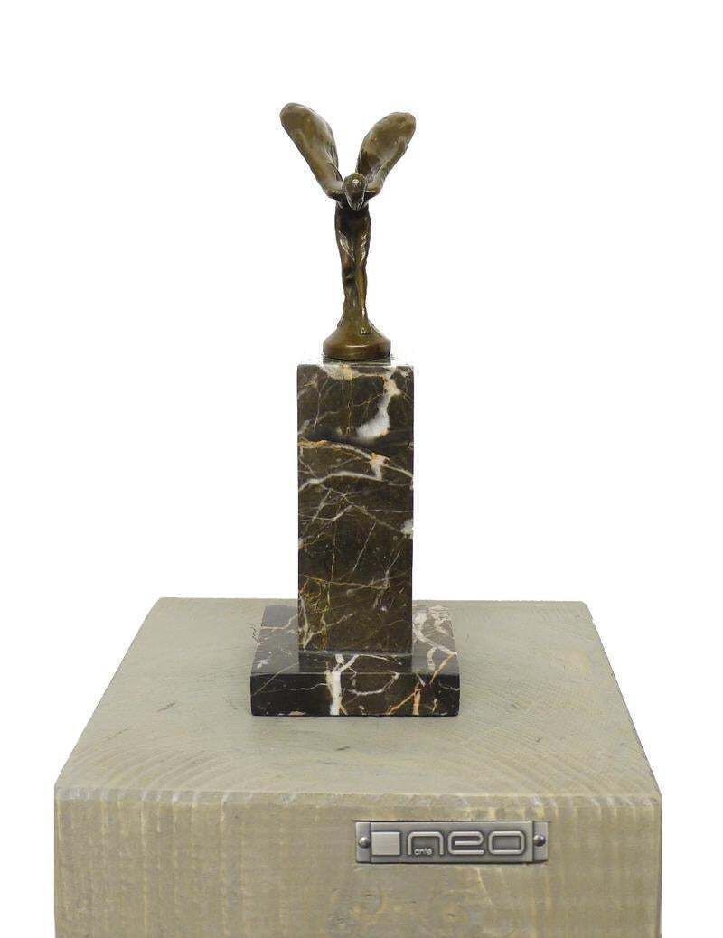 Art Deco Golden Bronze Spirit Of Ecstasy Sculpture photo 1181.0