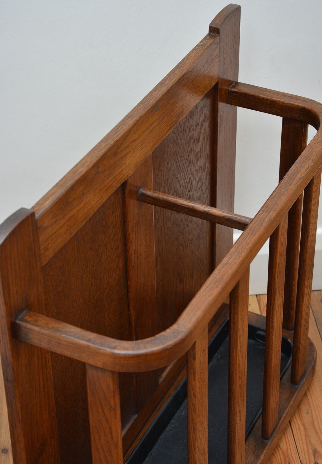 Country House Umbrella Stand In Oak photo vinterior