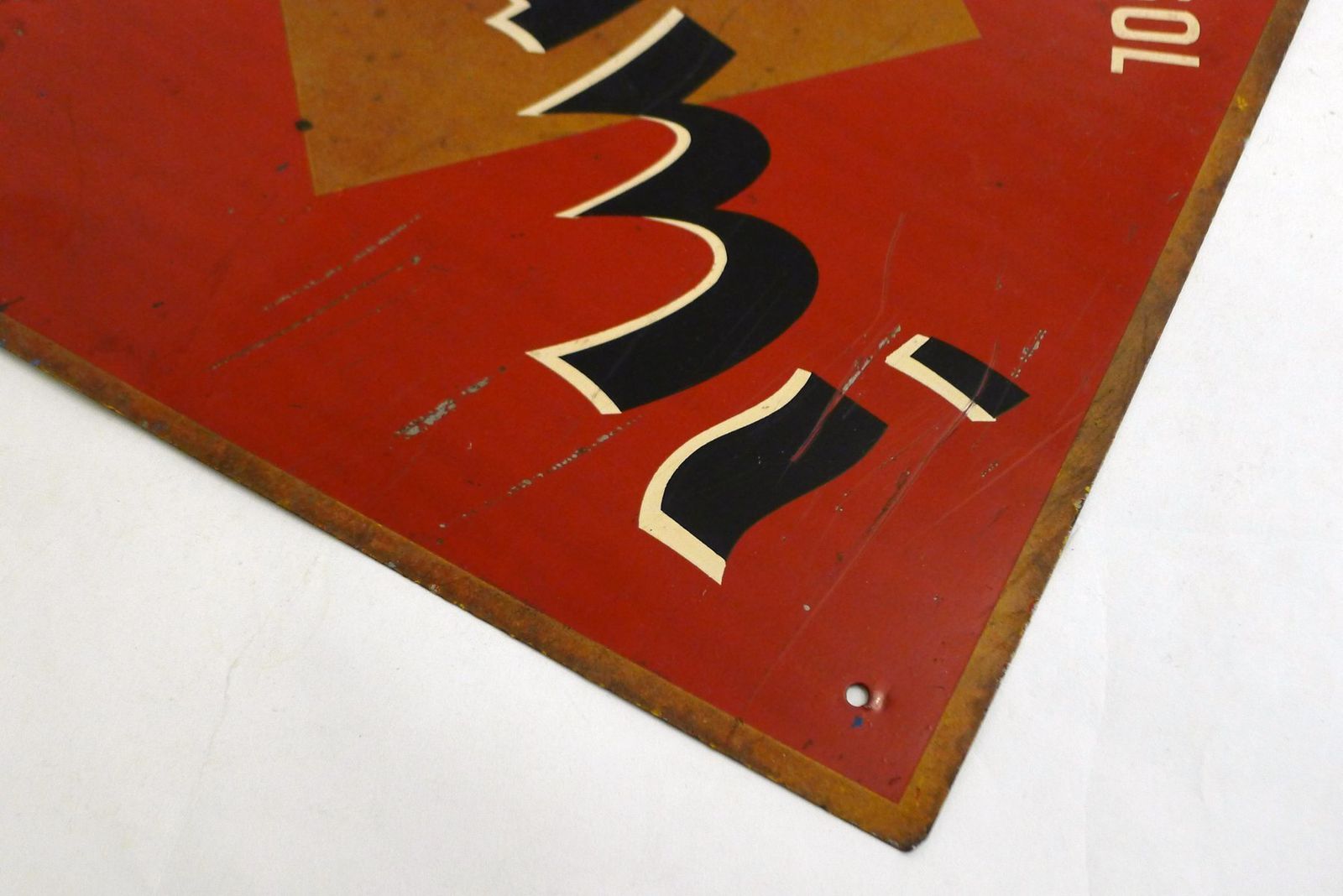 Dalami Mid Century Tin Advertising Sign, France, 1950s photo Home Decor