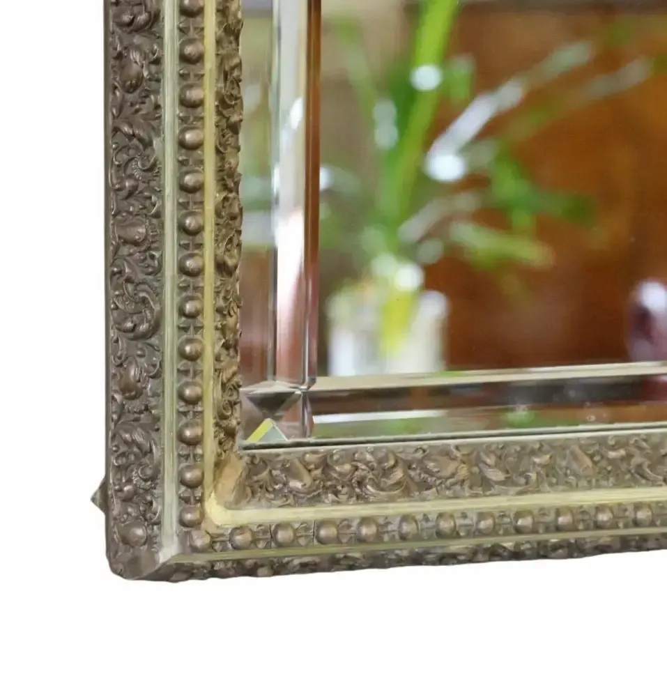 Antique C.1910 Gilt Full Length Floor/ Wall Dressing Mirror – Fine Quality photo buy