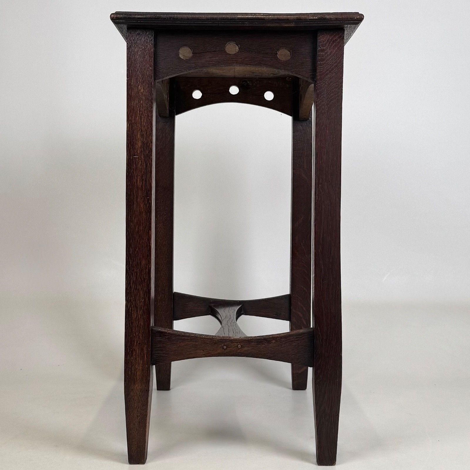 Antique 20th Century Edwardian Side Table In Oak ( Af 5535 ) photo buy