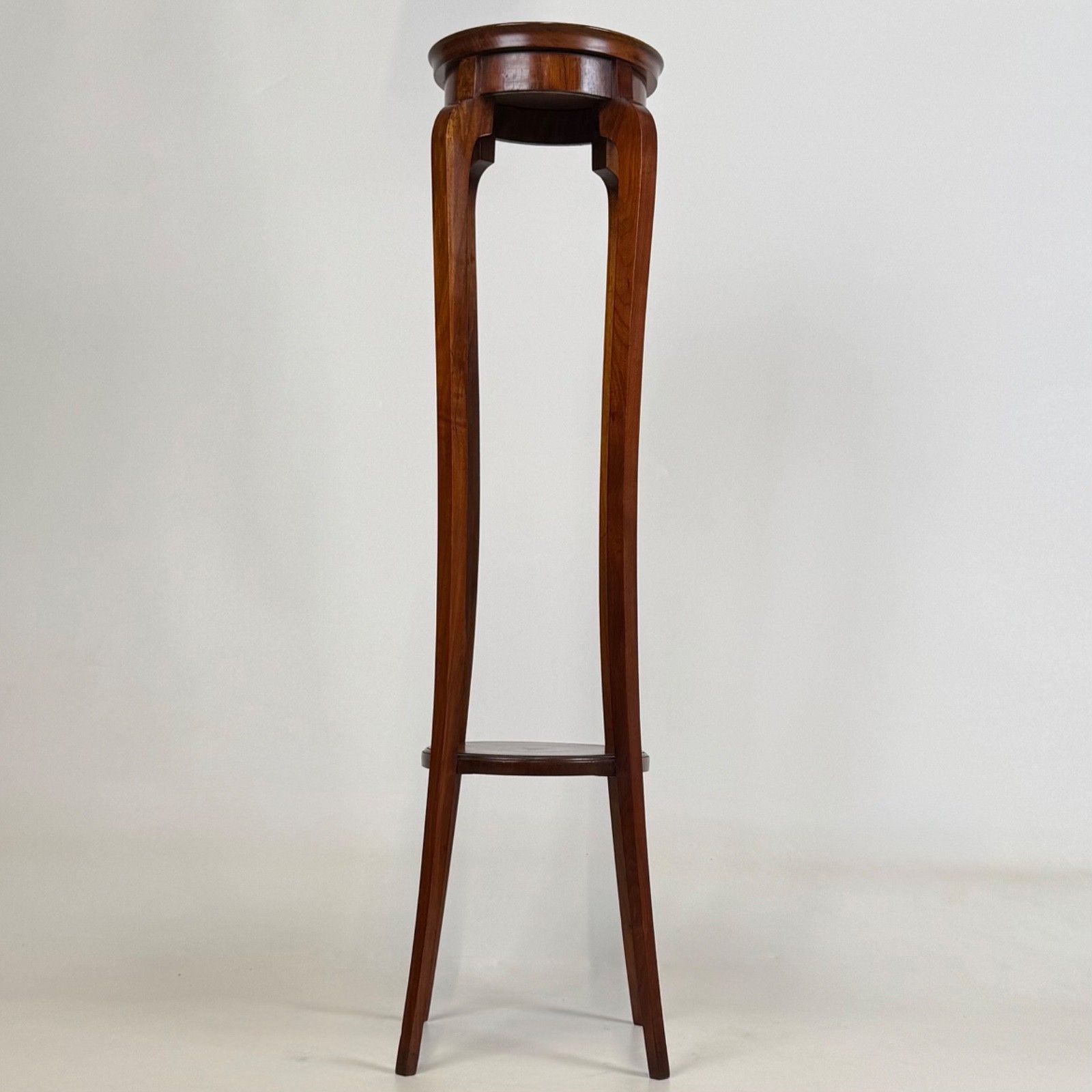 Antique 20th Century Edwardian Plant Stand In Mahogany ( Af 5534 ) photo furniture