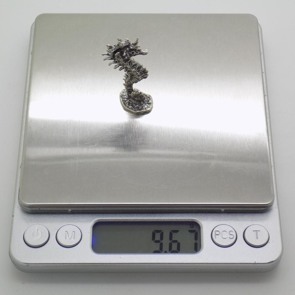 photo furniture Vintage Italian Handmade Silver Seahorse Miniature, 1970s