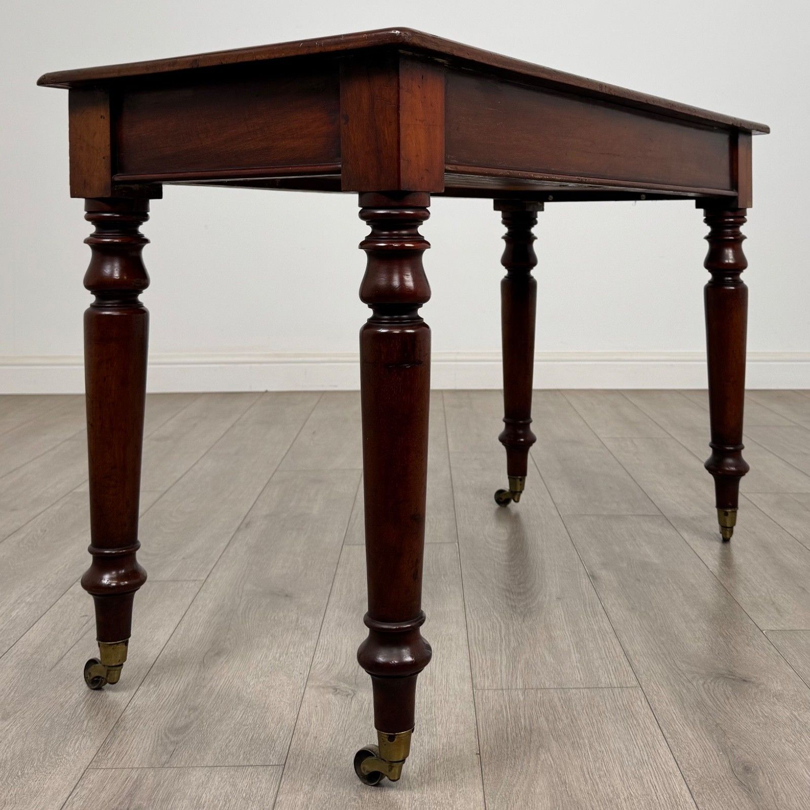 Antique 19th Century Victorian Writing Table In Mahogany ( Af 5566 ) photo Furniture