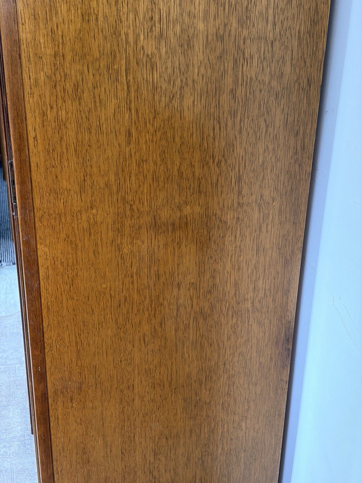 Furniture Vintage Wardrobe Armoire Antique Art Deco  1930s Gentleman’s photo