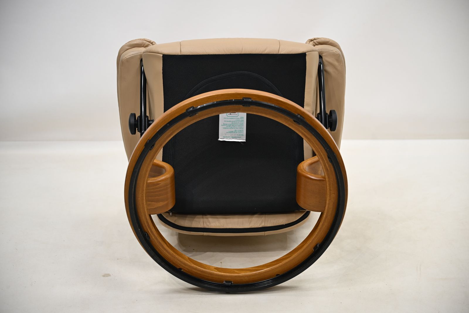 photo vinterior Erkornes Stressless Reclining Armchair Beige Leather Swivel Free Uk Delivery*