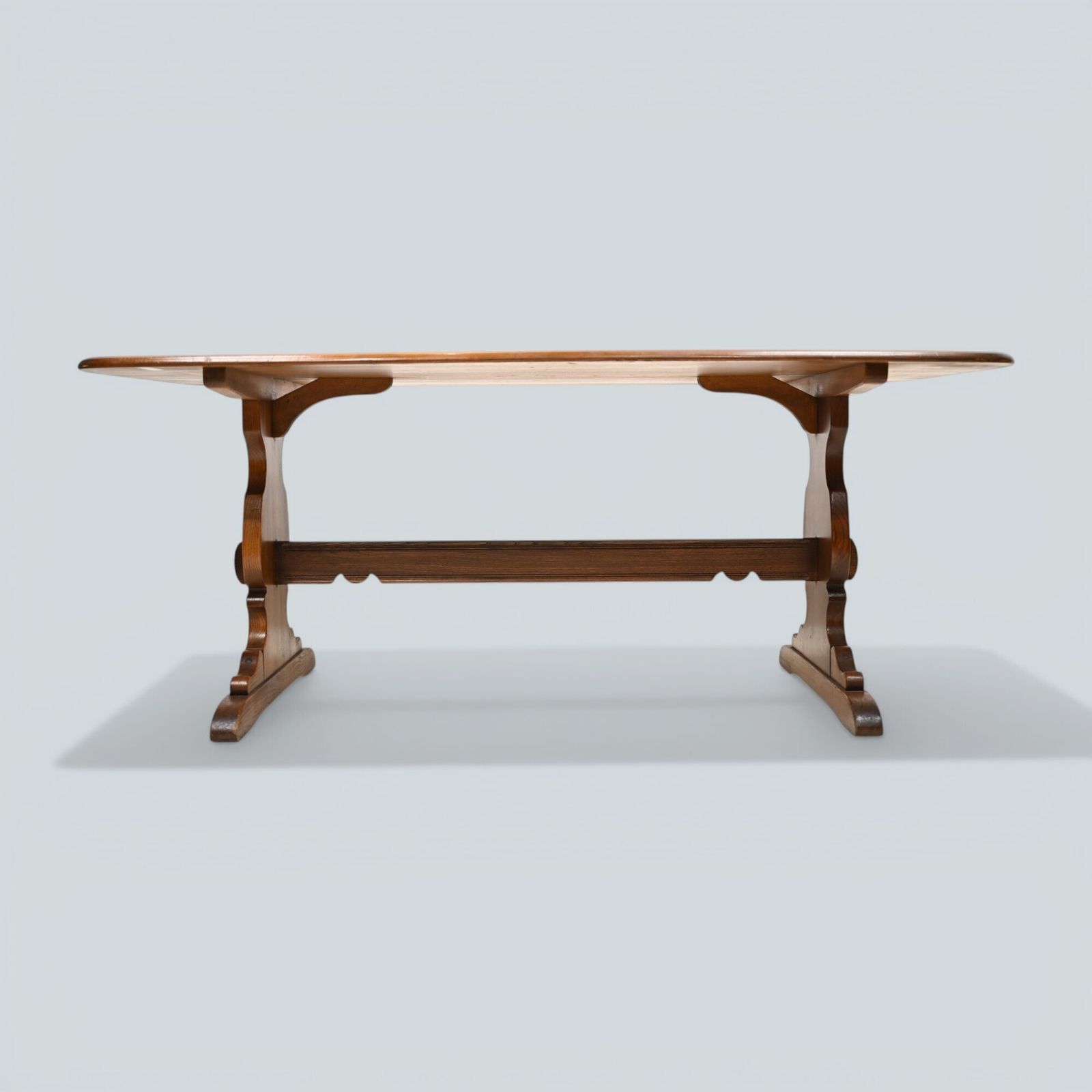 photo for sale Ercol Refectory Dining Table Plank Top Model 419 In Golden Dawn Free Uk Delivery