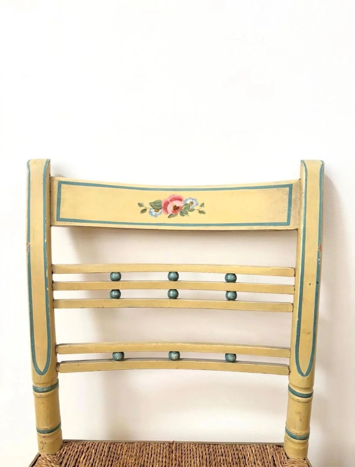 A Pair Of Early Nineteenth Century Rush Seated Bedroom Chairs photo 462.0