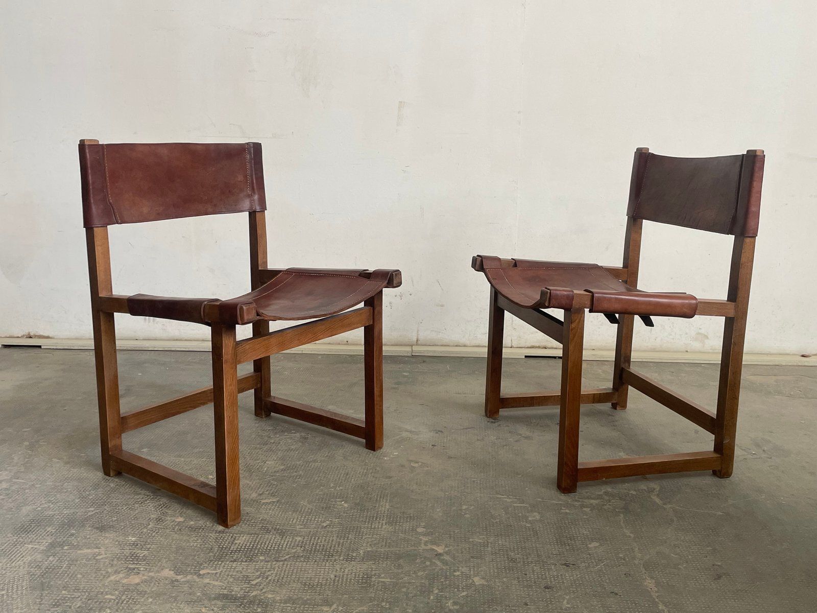 Pair Of Leather Chairs, 1960s photo 694.0
