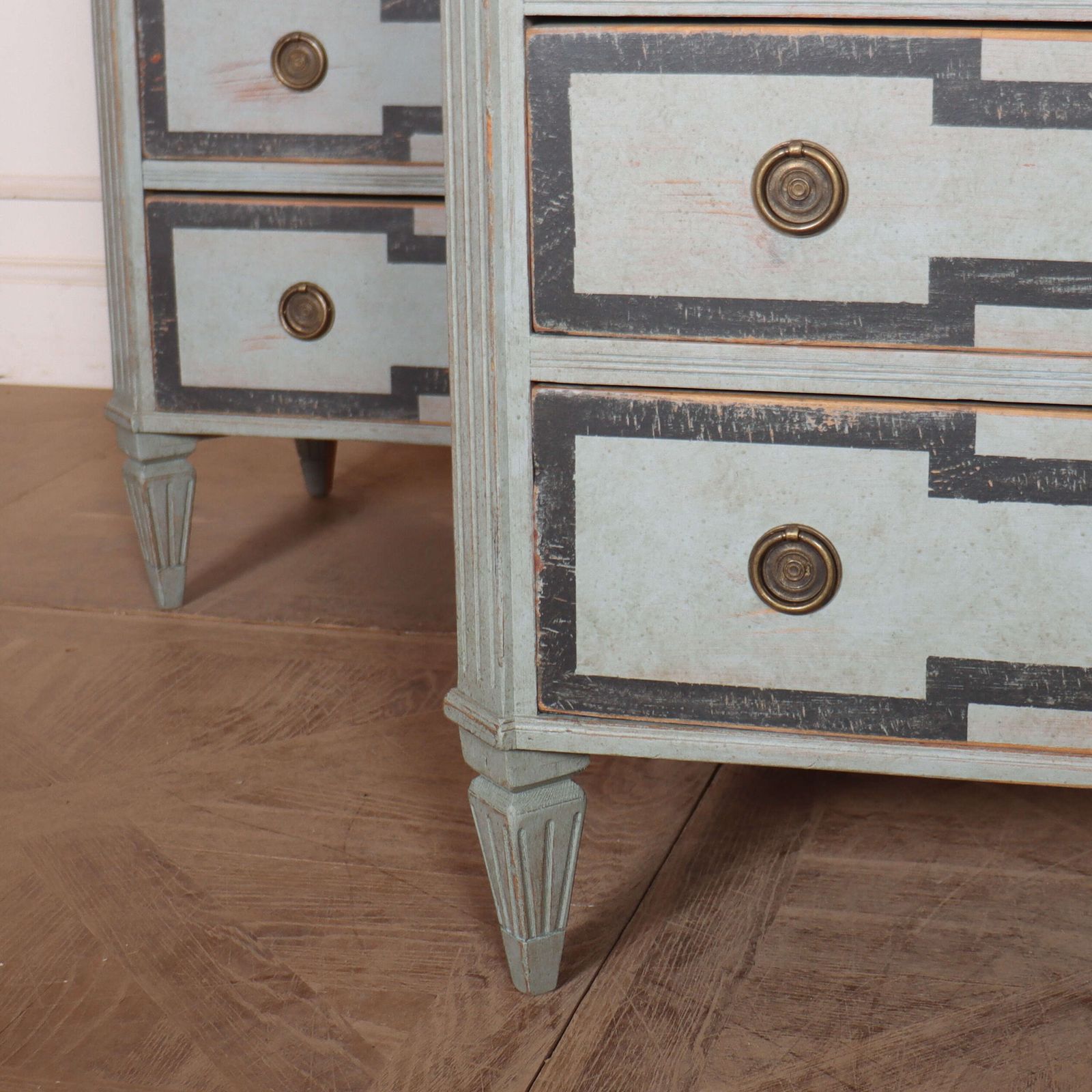 Pair Of Swedish Painted Commodes photo Furniture