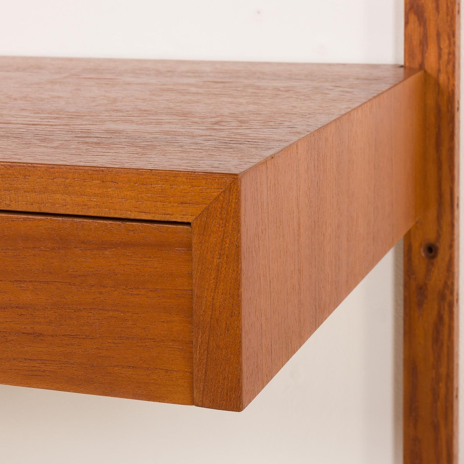 949.0 Danish Teak Shelving Unt With A Desk In The Style Of Poul Cadovius, 1960s photo