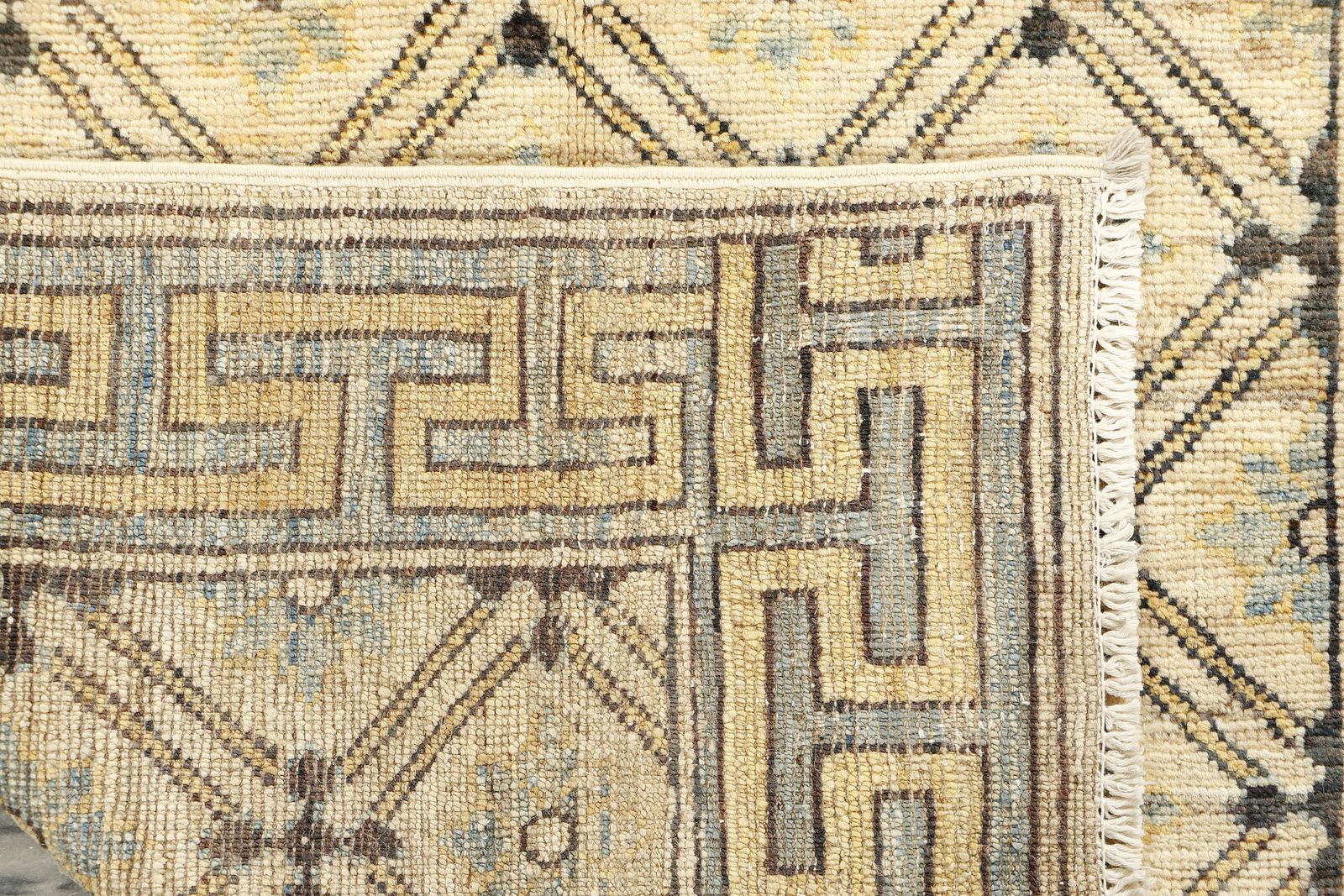 3x5 Ivory Khotan Oriental Handmade Tribal Rug photo vinterior