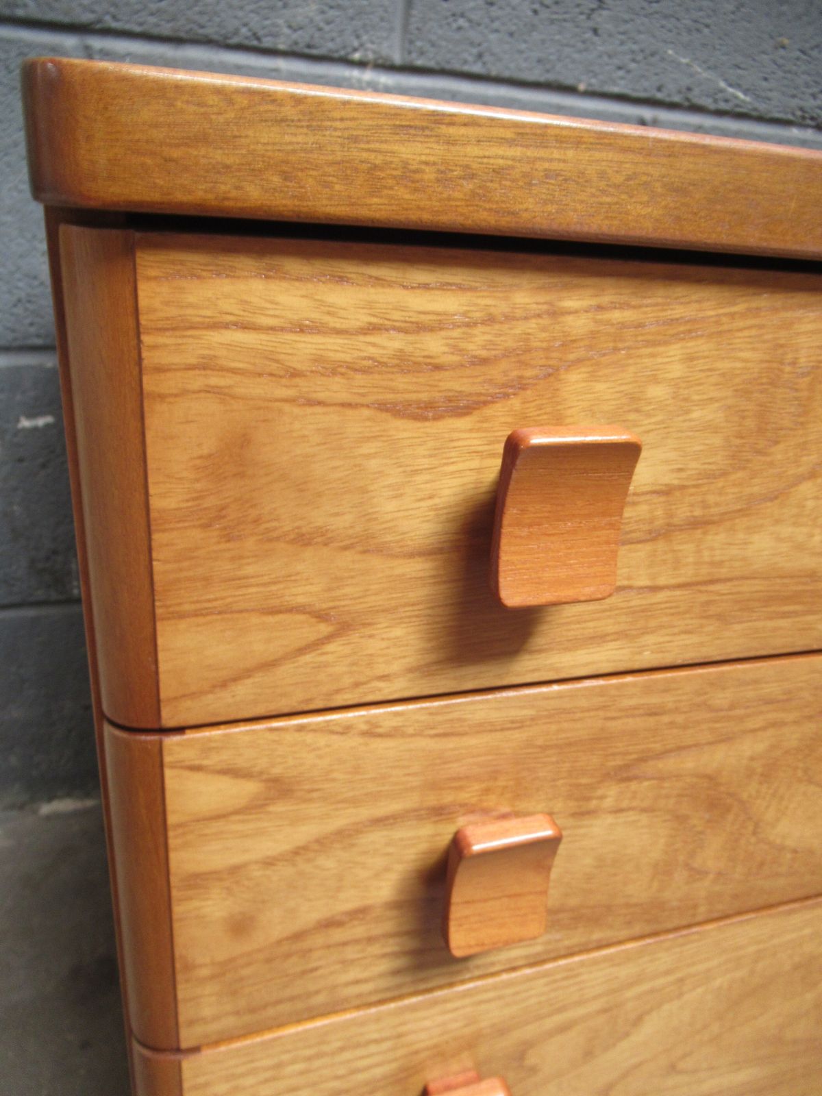 A  Teak    Three Drawer Chest 1970s/ 80 photo Furniture