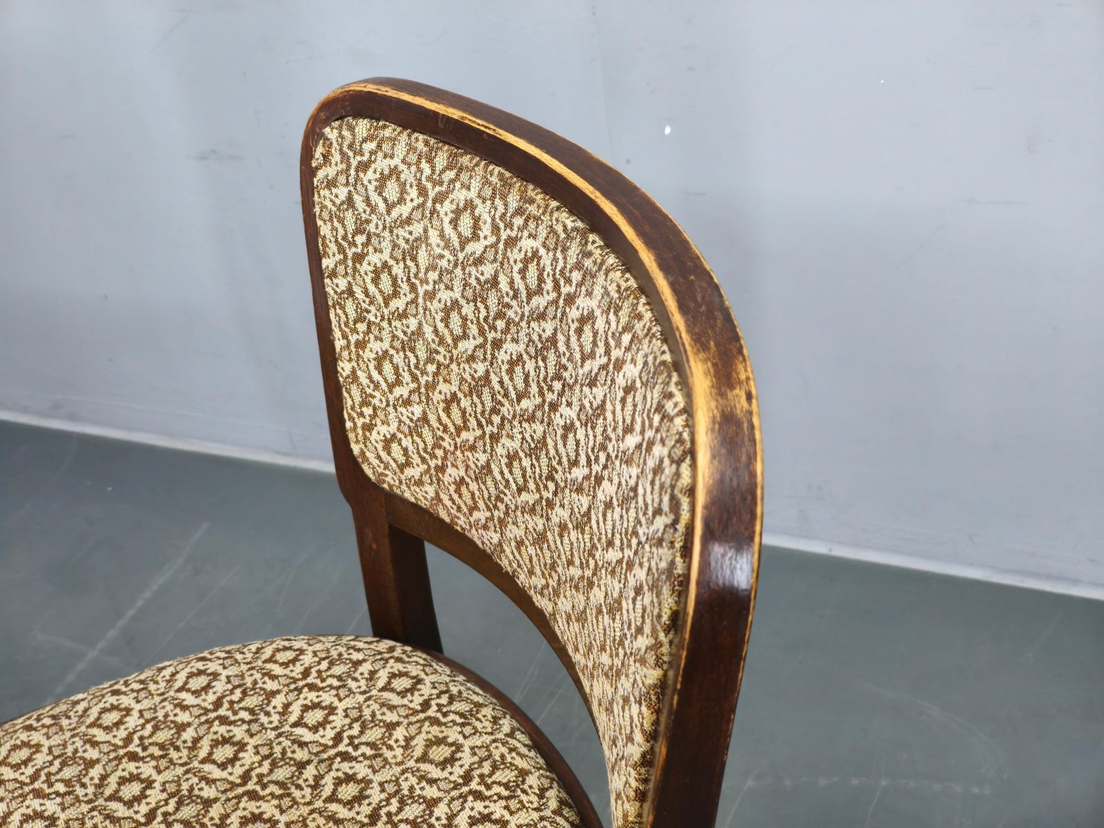 1300.0 Set Of Four Dining Chairs Produced By Thonet In Czechoslovakia During The 1940s. photo
