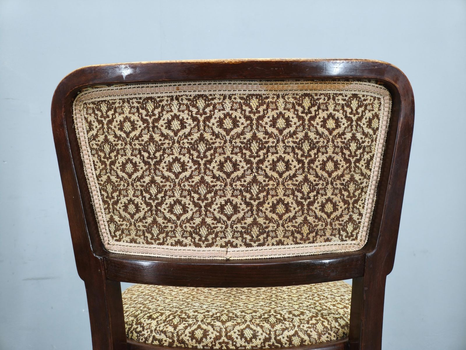 photo buy Set Of Four Dining Chairs Produced By Thonet In Czechoslovakia During The 1940s.