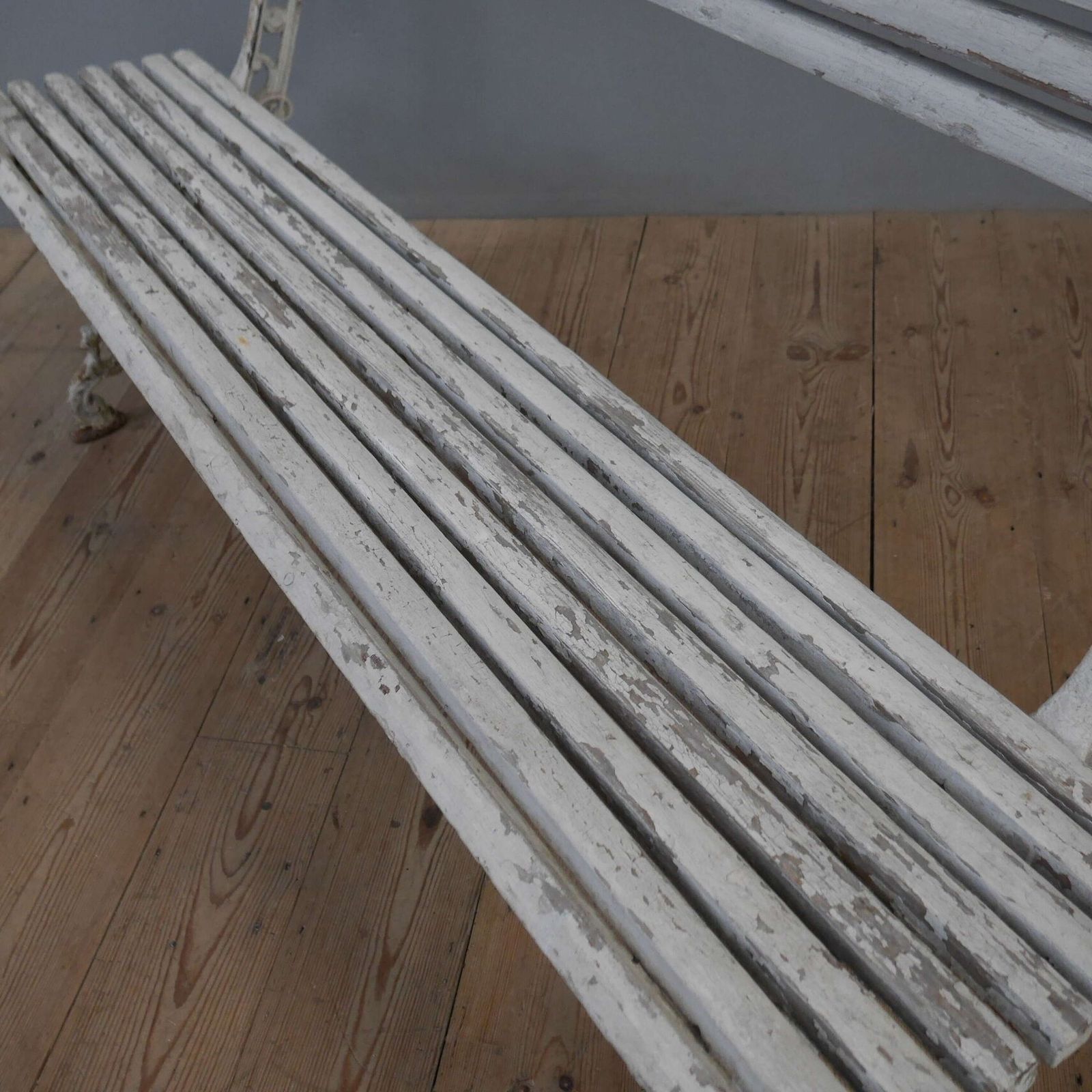 photo furniture Early 20th C Outdoor Bench By Joseph Lissior Of Liege