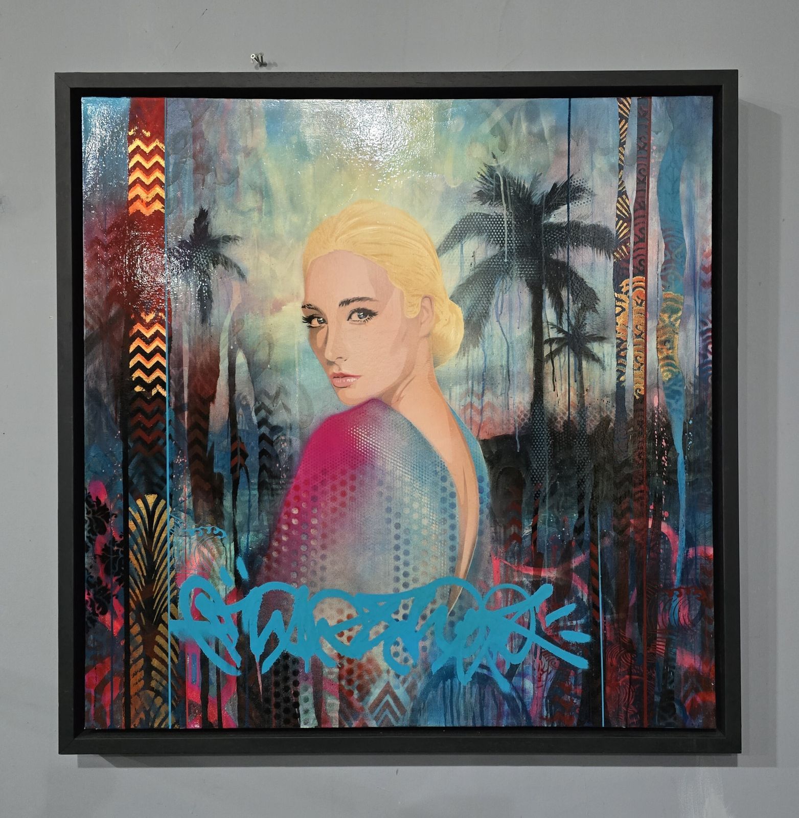 'Photogenic' Mixed Media On Canvas