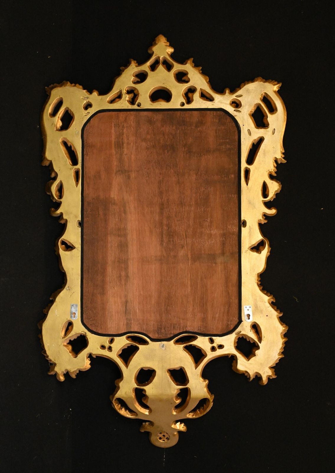 George II Gilt Pier Mirror English Hall Mirrors photo vintage