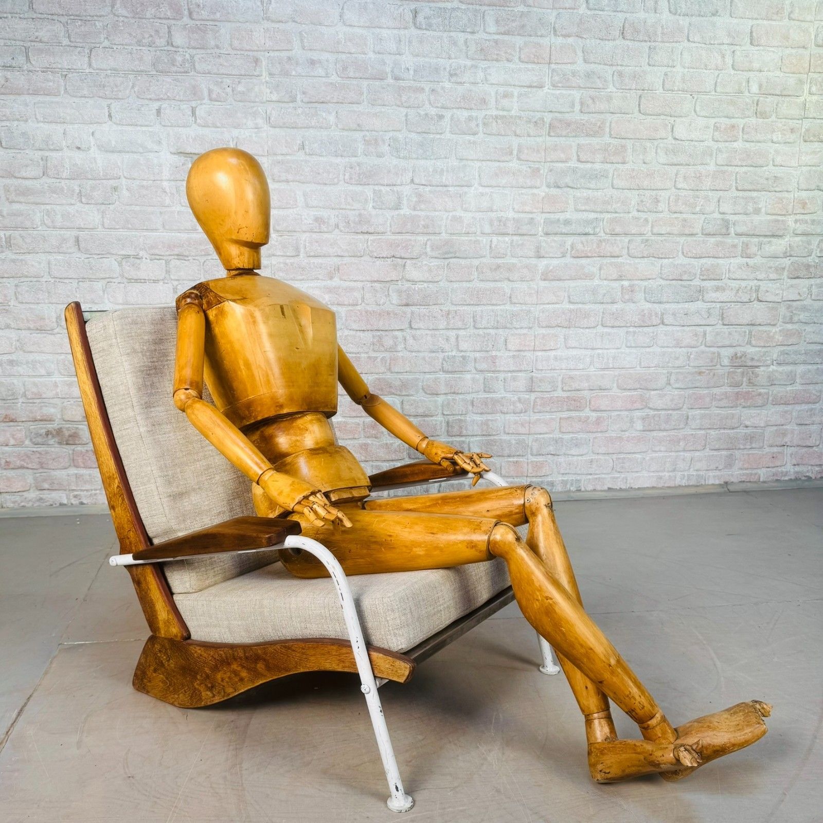 Mid Century Armchair In The Style Of Jean Prouvé “Kangourou” photo furniture