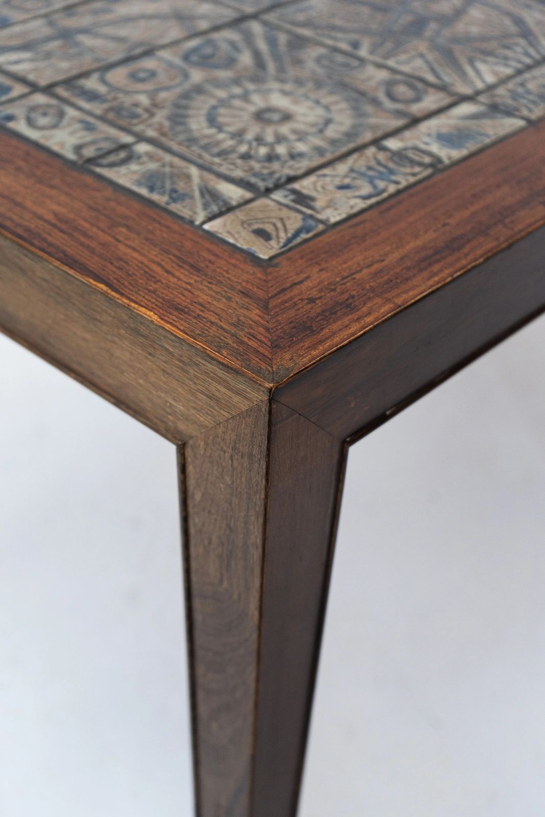 Severin Hansen Rosewood Coffee Table With Tiles By Nils Thorsson photo Furniture