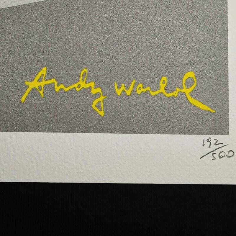 1980s Andy Warhol "Truck" Limited Edition Lithograph By Cmoa   50 X 50 Cm photo for sale