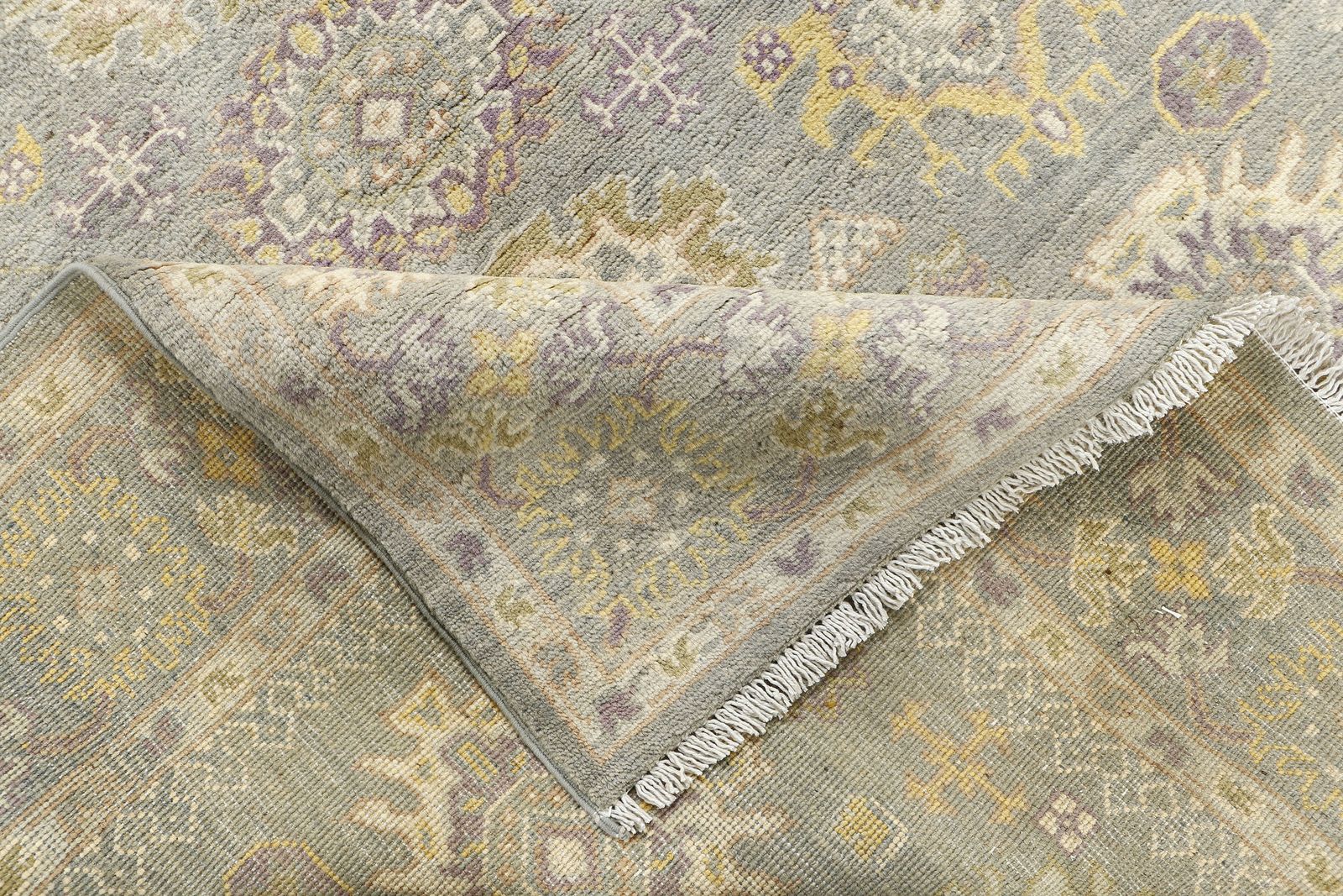5x6 Colorful Turkish Oushak Living Room Bedroom Area Rug photo vinterior