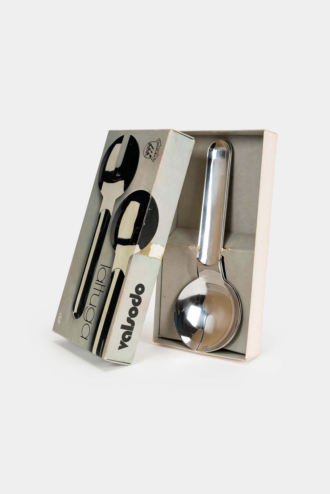 Salad Servers, Castiglioni, Vaisodo, 70s photo vintage