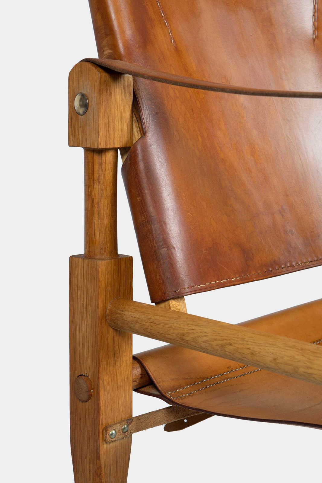 Safari Armchair Kienzle Wilhelm, Wohnbedarf, Switzerland, 50s photo vintage