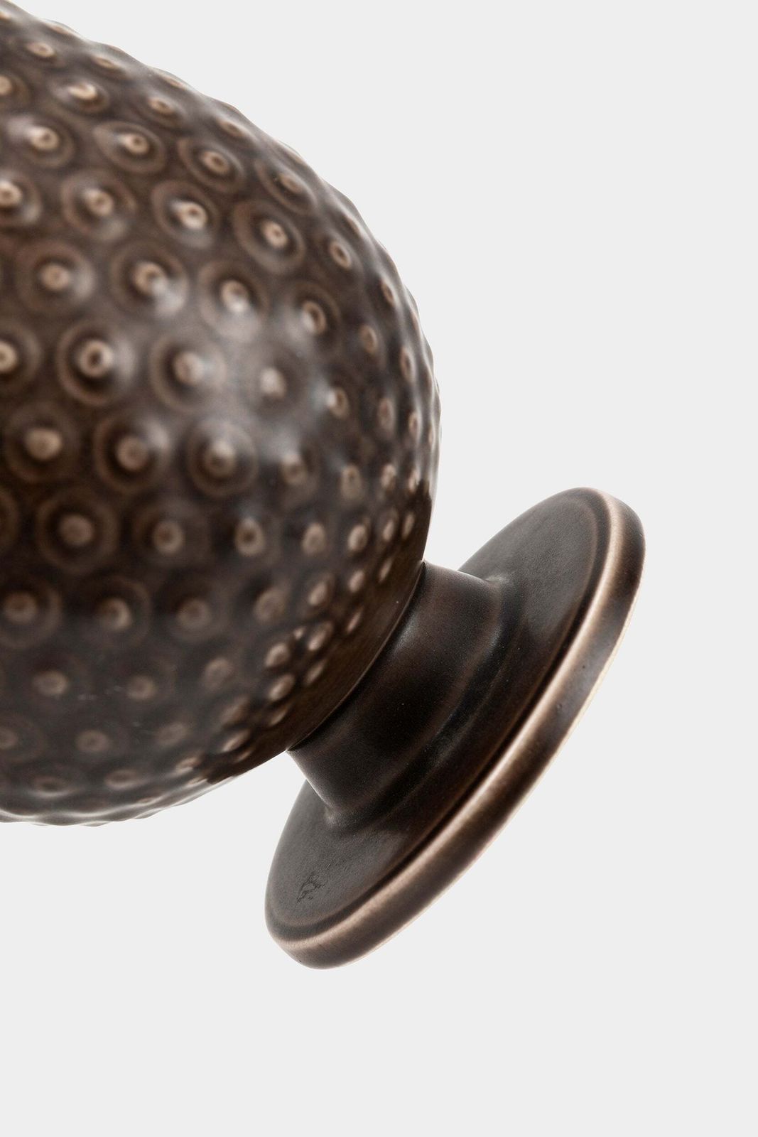 Nils Thorsson For Alumina Royal Copenhagen, Faience Vase, Brown Solbjerg Series, Denmark, 30s photo buy