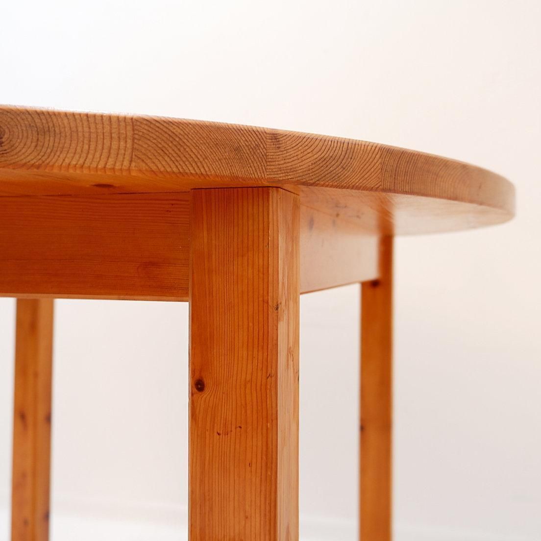 Mid Century Swedish Pine Wood Dining Set   1970s   1 Table & 4 Chairs photo buy