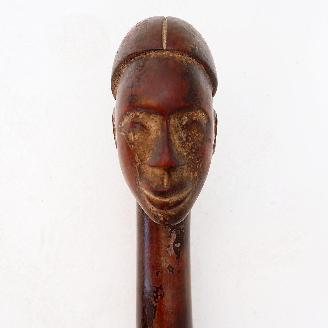 photo vintage Traditional Sculpture Originating From The Democratic Republic Of Congo