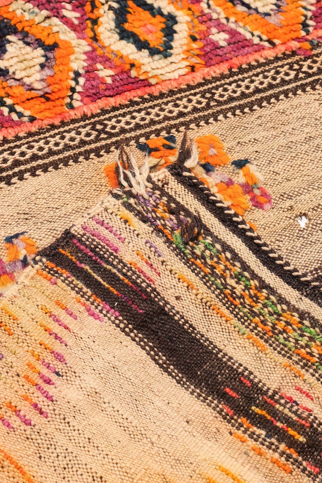 Large Tribu Morocco Berber Rug, Antique photo vintage