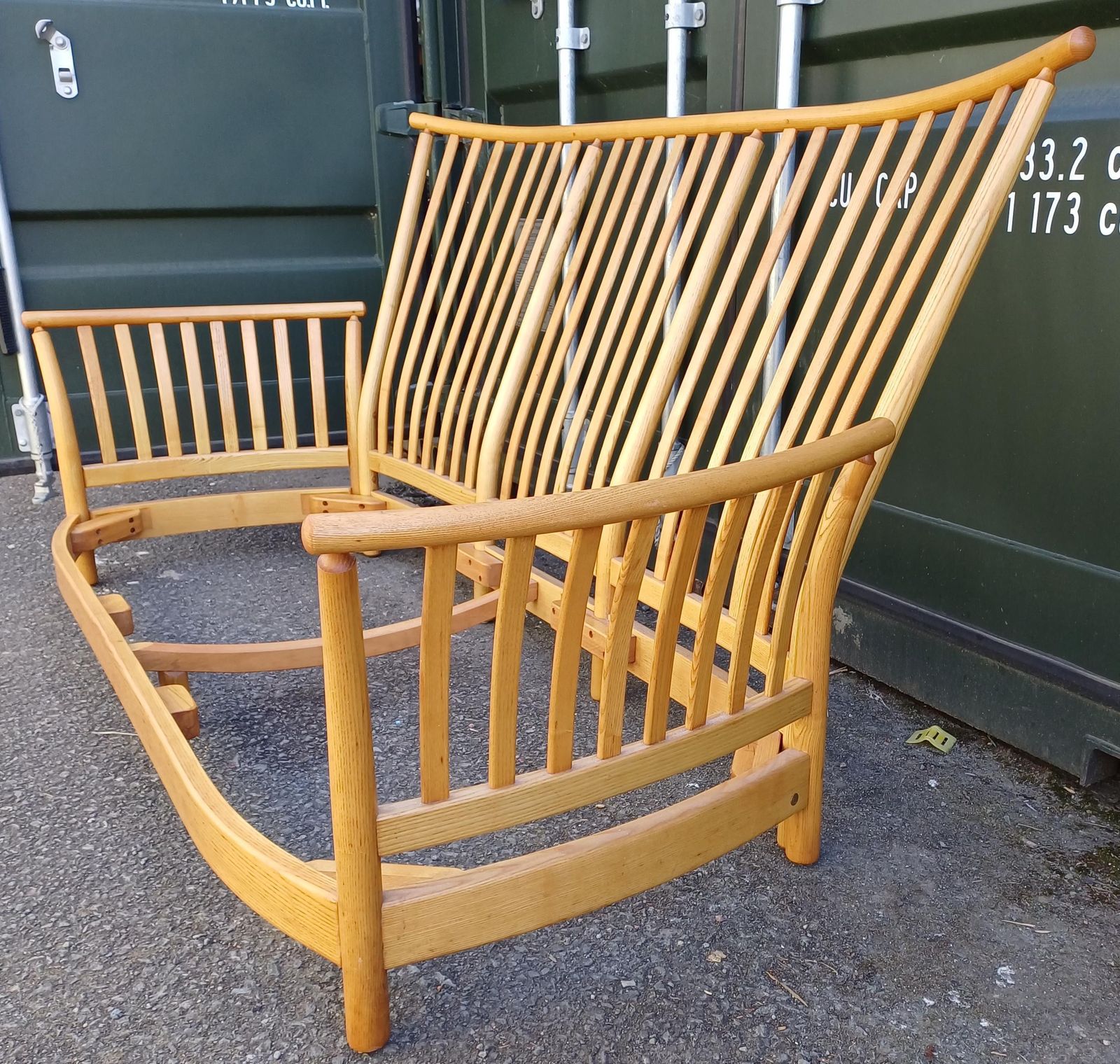 photo for sale Ercol Renaissance 3 Seat Sofa   Ercol Fabric   Light Frame   Free Delivery Within 50 Miles, Further "At Cost".