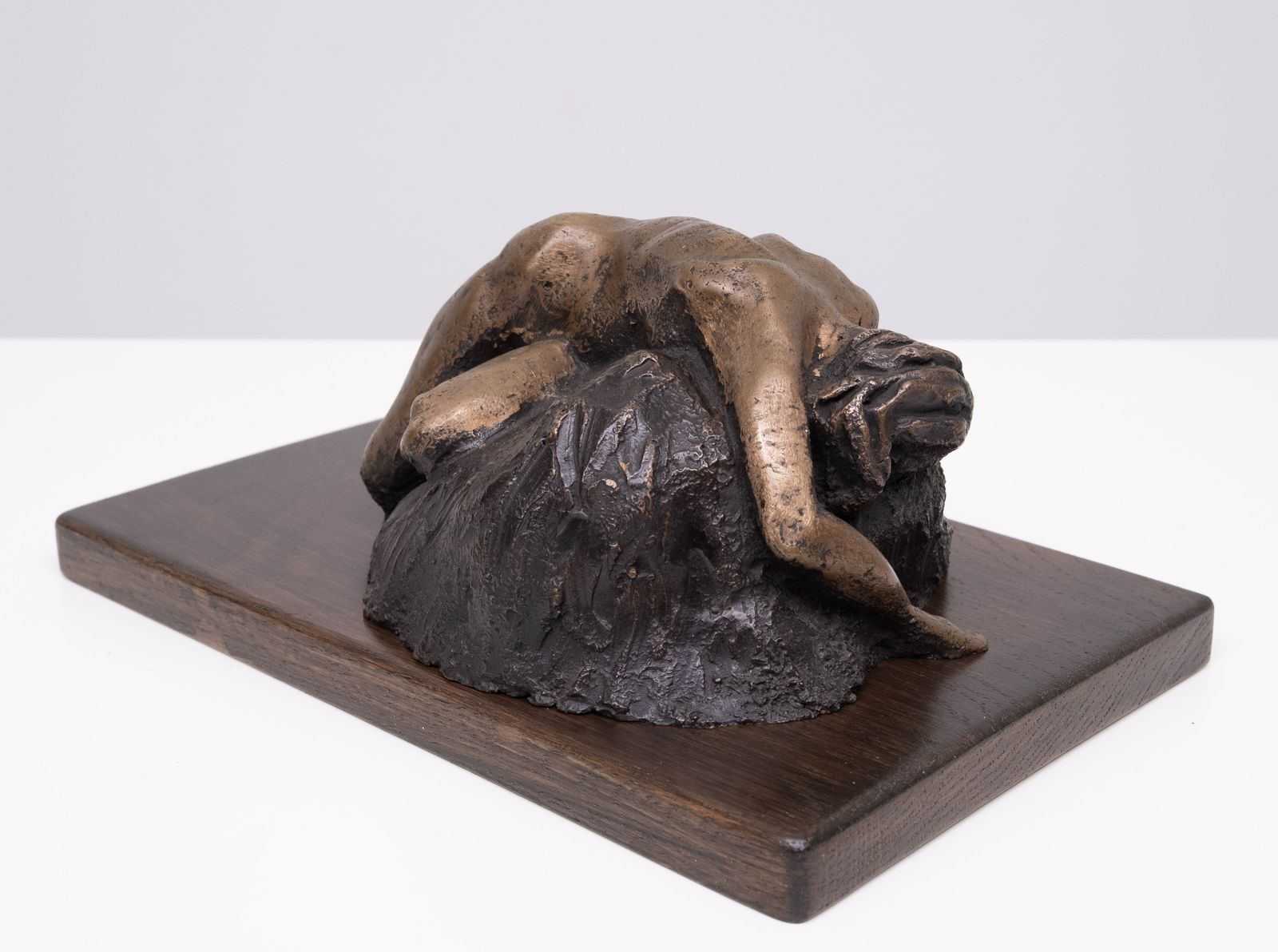 Naar Auguste Rodin 'The Danaide', Gepatineerd Brons, Later Gegoten photo vinterior