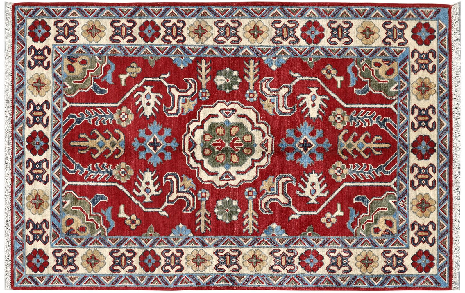 3x5 Unique Afghan Tribal Hand Knotted Wool Oriental Area Rug photo buy