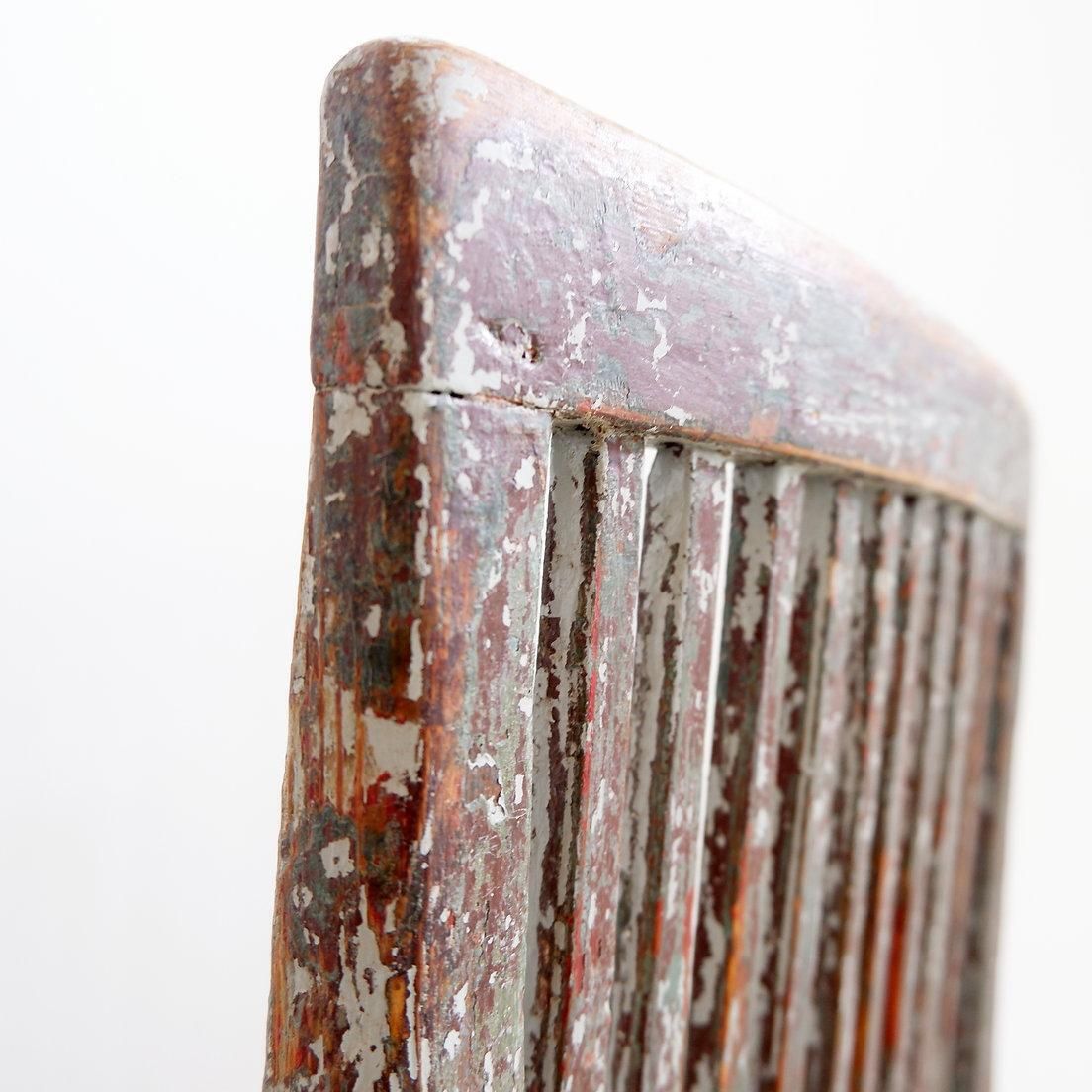 Swedish Gustavian Style Side Chair, Wood, Antique Design, 20th Century photo vinterior
