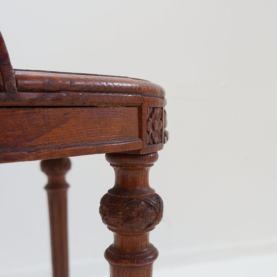 1675.0 Pair Of Mahogany Armchairs, Louis XVI Style – Early 20th Century photo