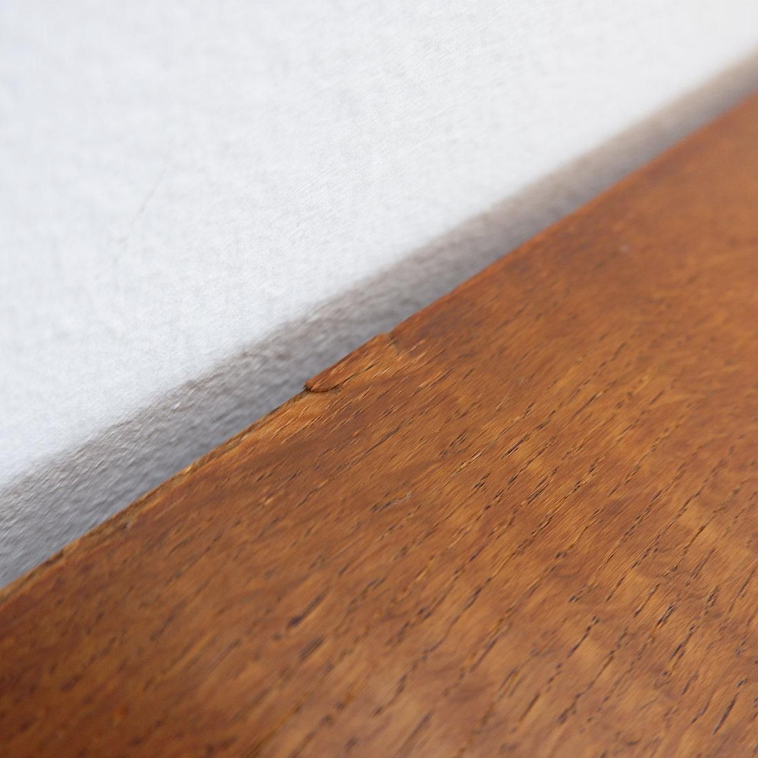 Three Drawer Chest Of Drawers In The Style Of Guillerme And Chambron   1960s photo Furniture