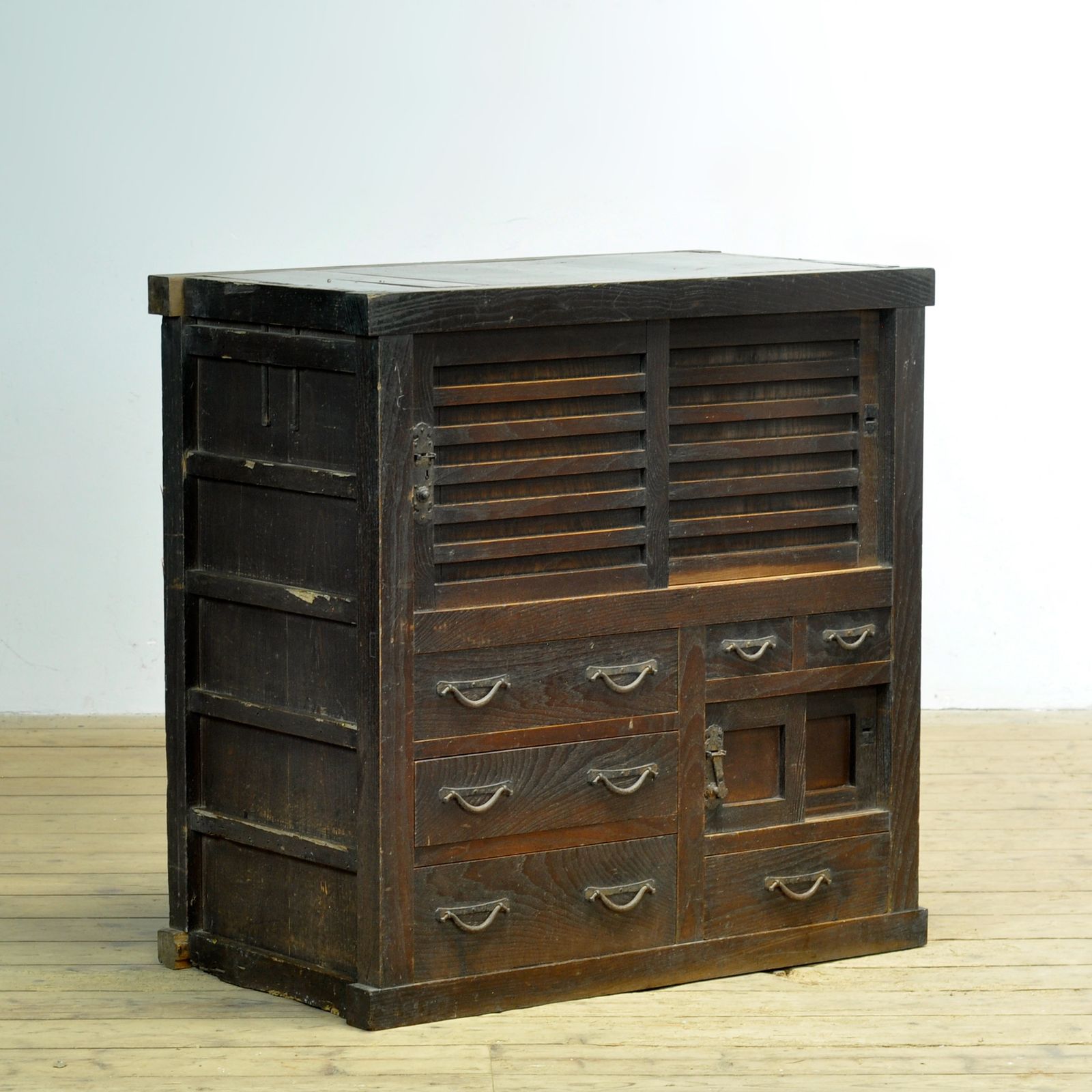 Japanese Tansu Chest Of Drawers, Circa 1900 photo for sale